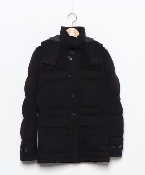 FRED PERRY 「FRED PERRY」 ダウンジャケット X-SMALL ブラック メンズ