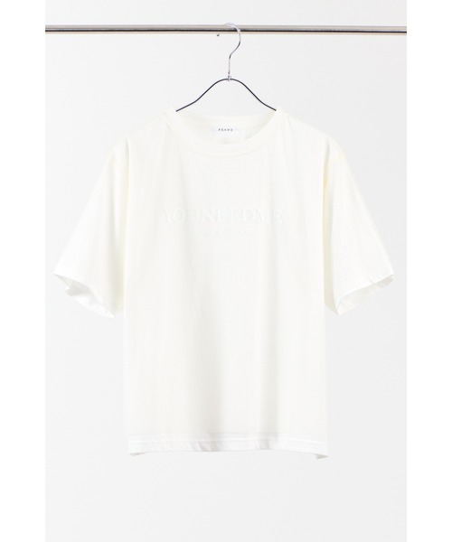 tシャツ 「 AGAWD / アガウド 」Sheer Logo Tee / シアーロゴTシャツ　 レディース メンズ