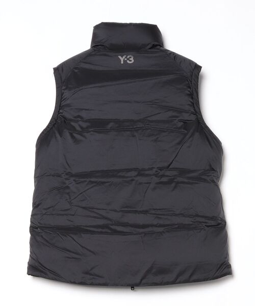 Y-3 ダウンジャケット ダウン PUFFER VEST メンズ : ZOZOTOWN Yahoo!店