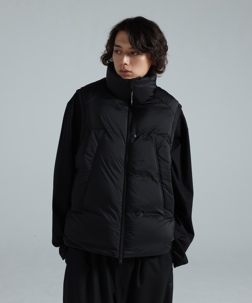 Y-3 ダウンジャケット ダウン PUFFER VEST メンズ : ZOZOTOWN Yahoo!店