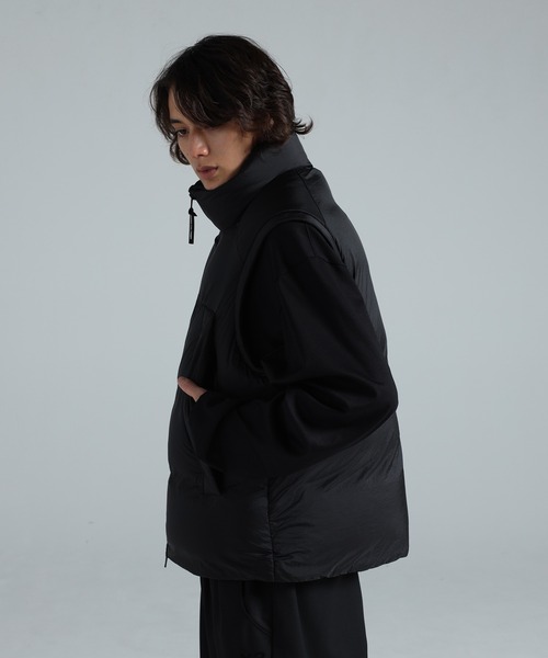 Y-3 ダウンジャケット ダウン PUFFER VEST メンズ : ZOZOTOWN Yahoo!店