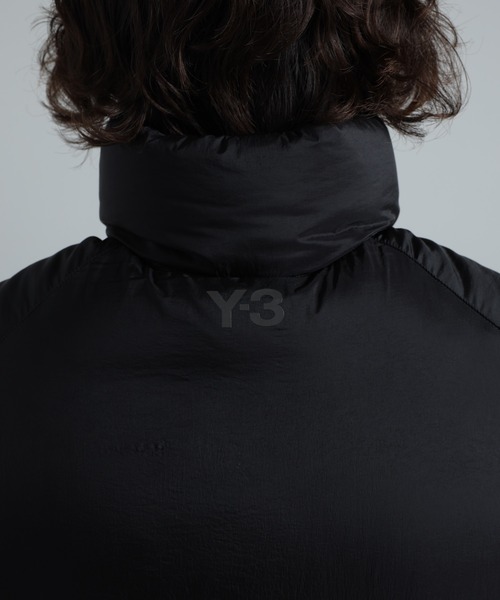 ダウンジャケット ダウン Y-3 PUFFER VEST メンズの画像