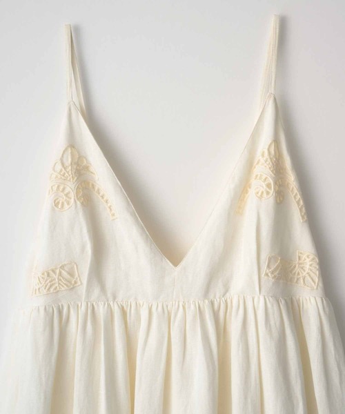 最終価格 crinkle crinkle crinkle キャミワンピース crinkle ワンピース 「crinkle crinkle」cutwork cami onepiece