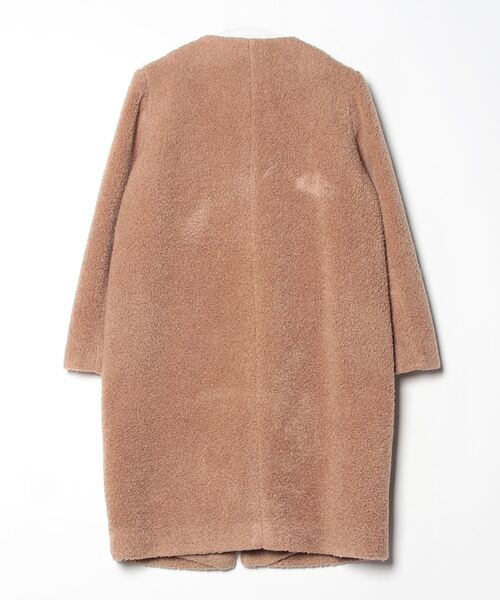 新品☆UR アーバンリサーチ☆ベージュ ボアジャケットコート アーバン 