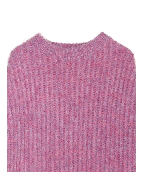 「AMAIL」 長袖ニット FREE ピンク レディース_画像7