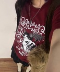tシャツ 半袖 キャットロックゆったり半袖Tシ...の詳細画像5