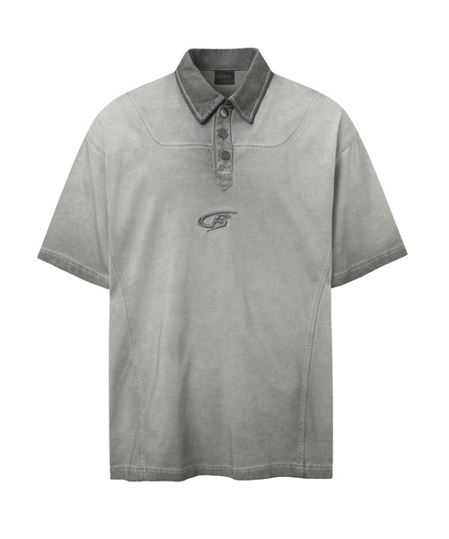 Theater code ポロシャツ 「60%OFF」Snap Button Polo T-Shirt
