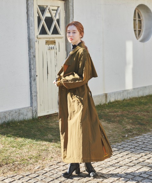 hinari（ヒナリ） トレンチコート MEDIUM ベージュ レディース