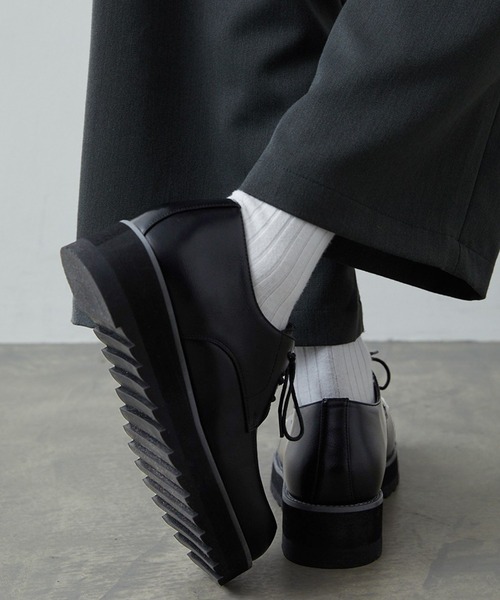 【最安値】CLELエアークッション ハイソールローファー CLEL】Air Cushion High Sole Loafers/Derby Shoes / エアー