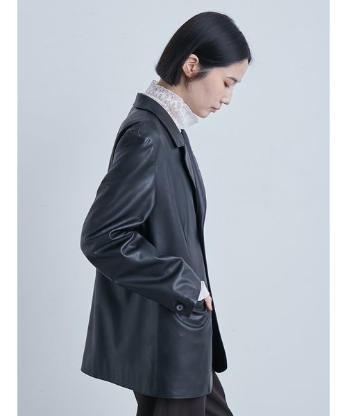 MIESROHE（ミースロエ）ヴィンテージライクシングル　ブラック38 MIESROHE（ミースロエ） ジャケット テーラードジャケット