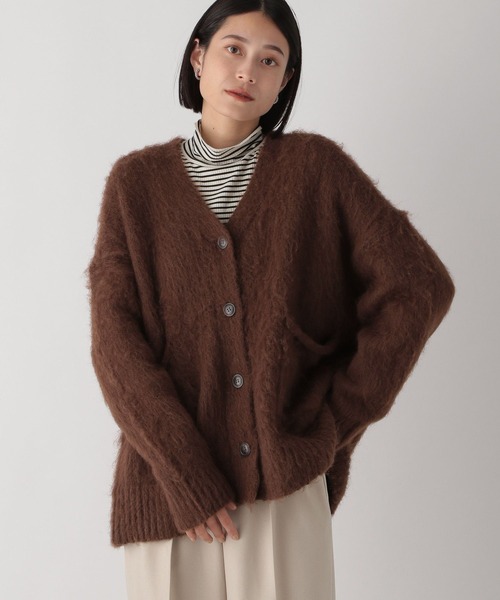 LOWRYS FARM（ローリーズファーム） ニットカーディガン FREE ベージュ