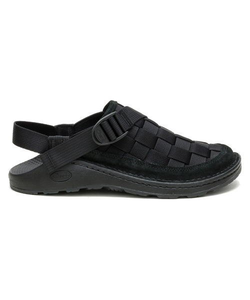 ブリーフィング☆チャコ メンズ クロッグ Black CHACO（チャコ） サンダル Canyon Woven Clog/キャニオンウーブン
