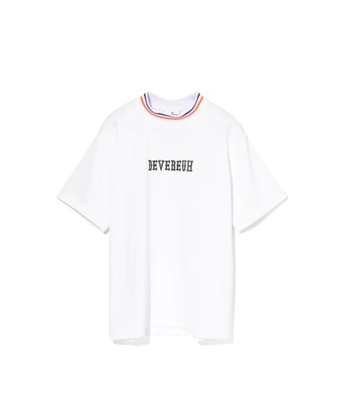 DEVEREUX GOLF tシャツ ARIZONAアクティブリブモックネックTEE メンズ