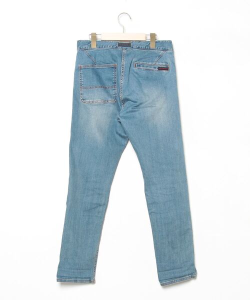「Gramicci」 加工デニムパンツ M ブルー メンズ