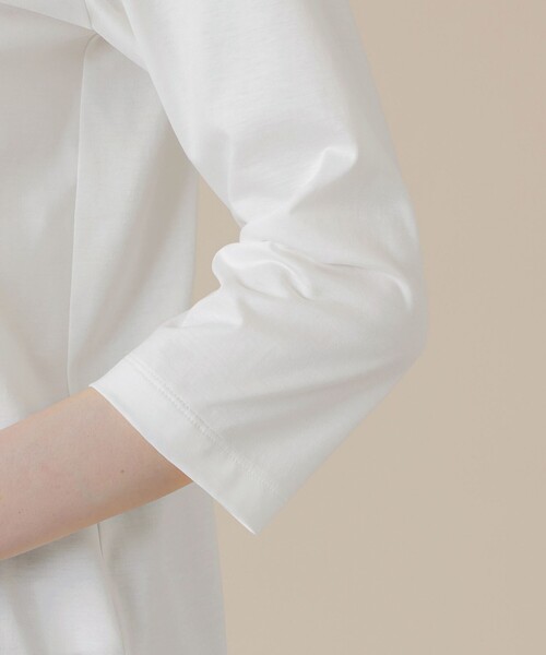 未使用 MACKINTOSH マッキントッシュ BIBURY FLOWER 001 Tシャツ 1点 38 コットン100％ 半袖 トップス レディース AM7954A53 MACKINTOSH LONDON（マッキントッシュ ロンドン） tシャツ 「BIBURY