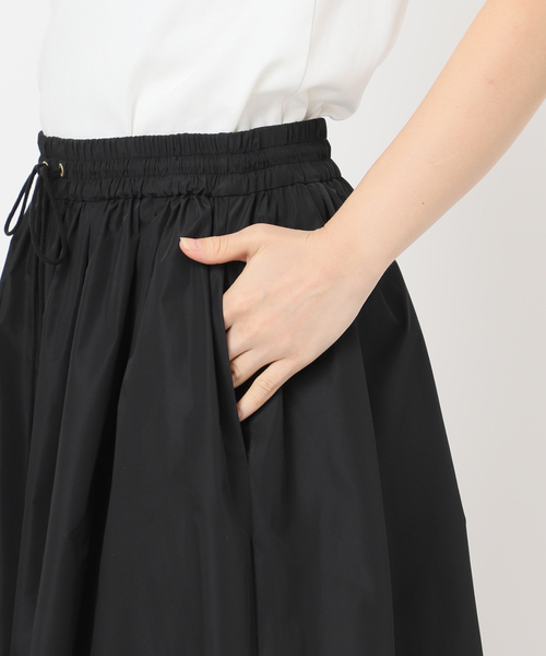 IENA スカート メモリータフタギャザースカート : ZOZOTOWN