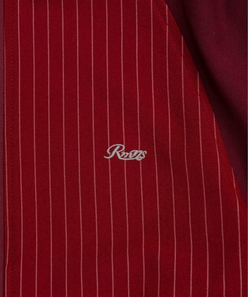 「MAISON SPECIAL」 ジップアップブルゾン FREE ネイビー レディース_画像4