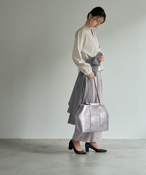 トートバッグ 「DRESSDEN」レザーバッグ／L-01 レディースの画像