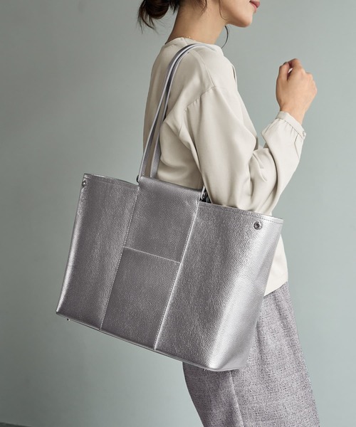 トートバッグ 「DRESSDEN」レザーバッグ／L-01 レディースの画像