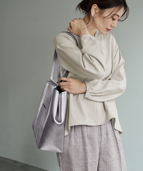 トートバッグ 「DRESSDEN」レザーバッグ／L-01 レディースの画像