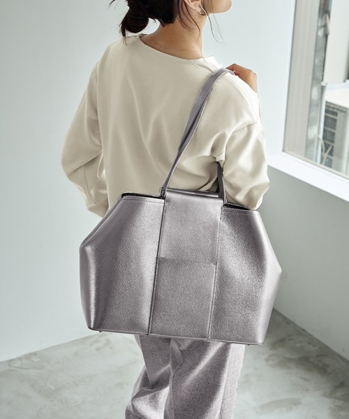 トートバッグ 「DRESSDEN」レザーバッグ／L-01 レディースの画像