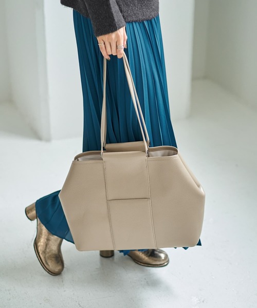 トートバッグ 「DRESSDEN」レザーバッグ／L-01 レディースの画像