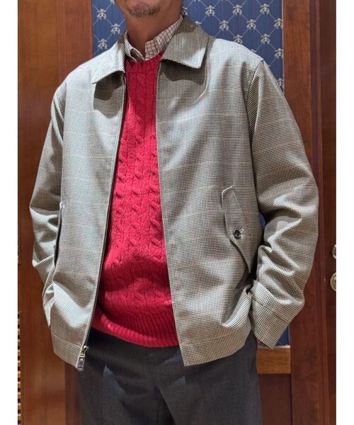CLASS クラス 堀切 VICTOR ガンクラブチェックウールブルゾン BEAMS HEART（ビームス ハート）ガンクラブチェック ブルゾン