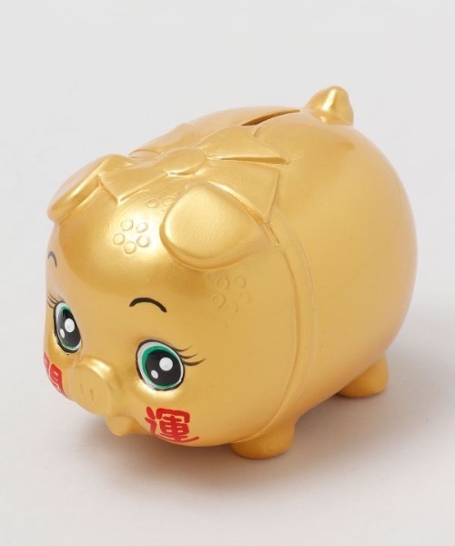 フーテン黄色のトナカイ貯金箱 カヤ インテリア 「カヤ」金の豚貯金箱 大 : ZOZOTOWN Yahoo!店 - 通販
