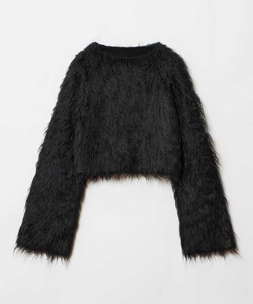 「allureville」 長袖ニット 2 ライトグレー レディース_画像4