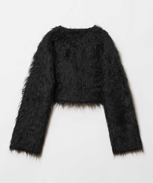 「allureville」 長袖ニット 2 ライトグレー レディース_画像5