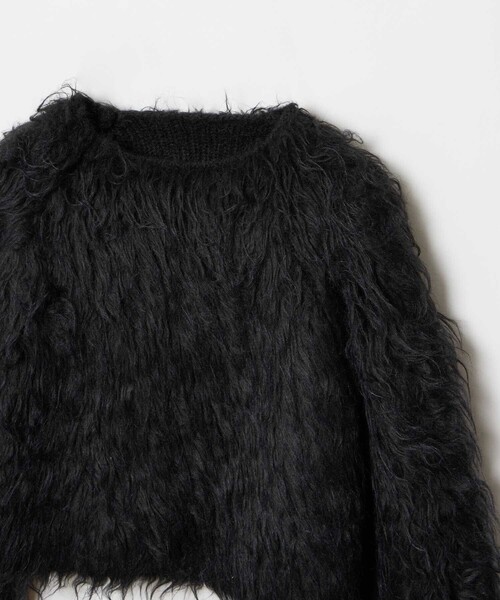 「allureville」 長袖ニット 2 ライトグレー レディース_画像6