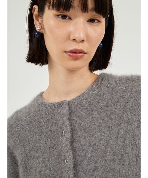 emmi カーディガン フォックスカシミヤニットカーディガン レディース