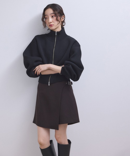 ADAM ET ROPE'（アダムエロペ） カーディガン 「WEB限定」ショートジャ