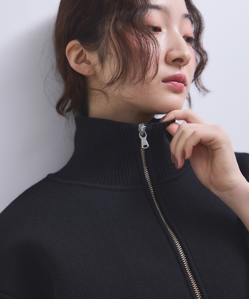 ADAM ET ROPE'（アダムエロペ） カーディガン 「WEB限定」ショートジャ