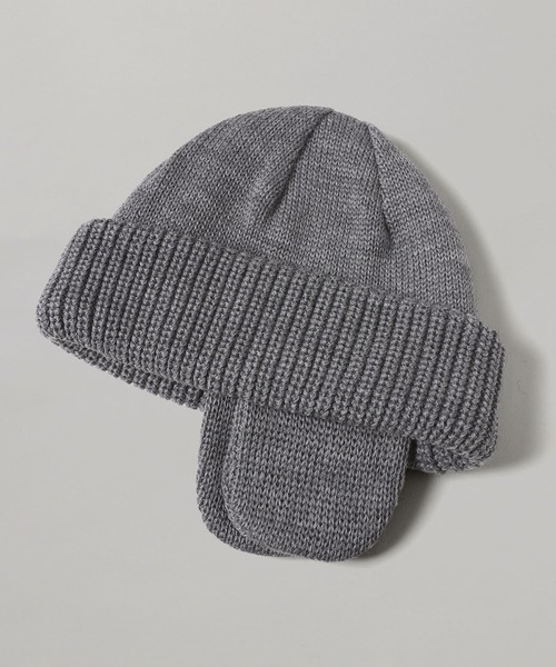 帽子 KIJIMATAKAYUKI MERINO WOOL EAR WATCH CAP KIJIMA TAKAYUKI（キジマタカユキ） キャップ 帽子 MERINO WOOL EAR