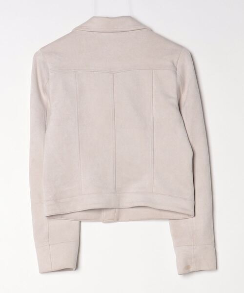 「VICKY」 ライダースジャケット 1 ベージュ レディース_画像2