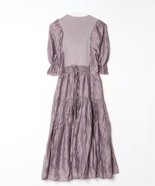 「REDYAZEL」 ドッキングワンピース S パープル レディース_画像2