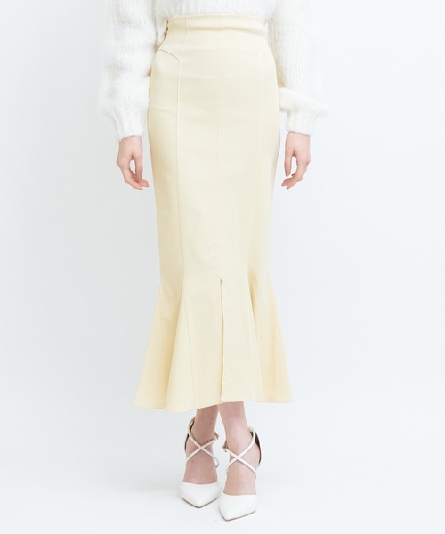 「ROYAL PARTY」 スカート MEDIUM パープル レディース_画像2