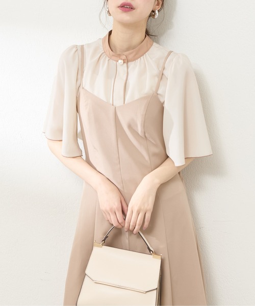 「natural couture」 7分袖ブラウス FREE ピンク レディース_画像4
