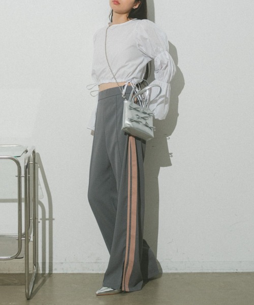 「VANNIE U」 長袖ブラウス FREE ホワイト レディース_画像8