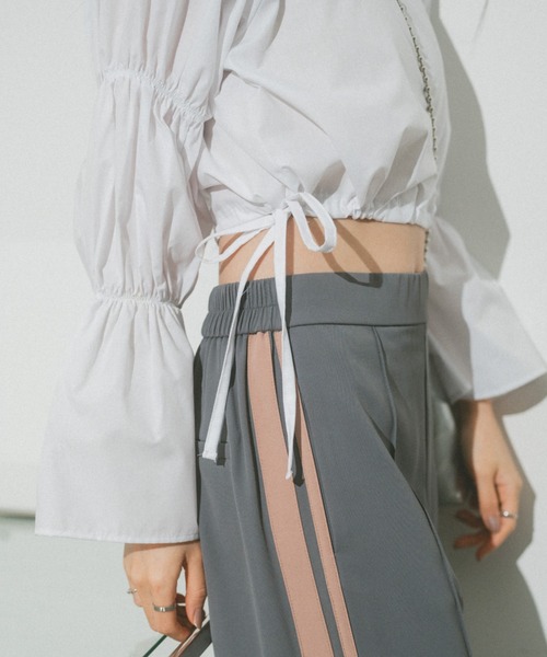 「VANNIE U」 長袖ブラウス FREE ホワイト レディース_画像9