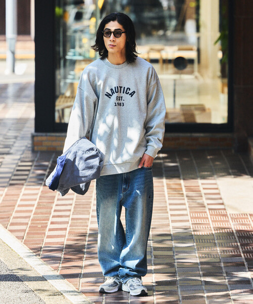NAUTICA（ノーティカ） トレーナー スウェット フェルトパッチ