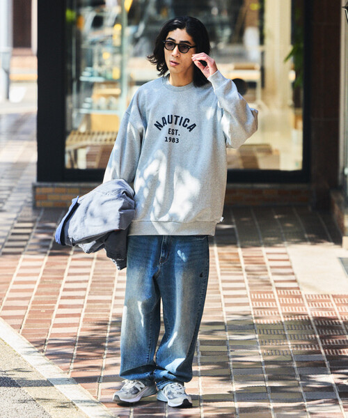 NAUTICA（ノーティカ） トレーナー スウェット フェルトパッチ