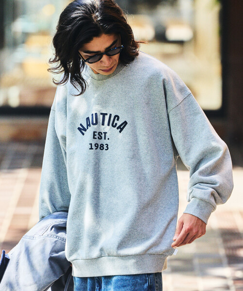 NAUTICA（ノーティカ） トレーナー スウェット フェルトパッチ