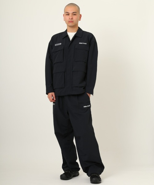 アトモス×マーモット　マウンテンパーカー　カーゴパンツ　セットアップ　XL　黒 Marmot（マーモット） コート ジャケット Marmot x atmos M65 Work