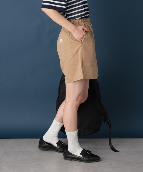 「GEVACO」 ショートパンツ MEDIUM ブラック レディース_画像4