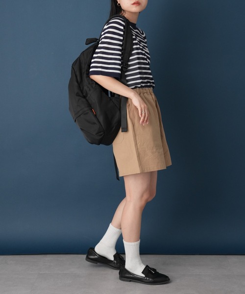 「GEVACO」 ショートパンツ MEDIUM ブラック レディース_画像6