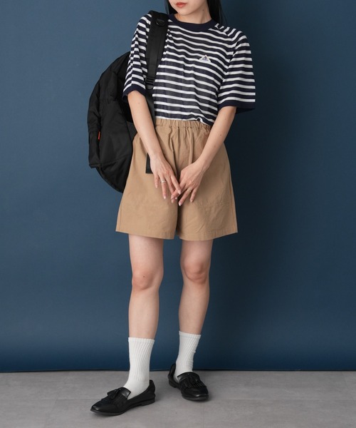 「GEVACO」 ショートパンツ MEDIUM ブラック レディース_画像7