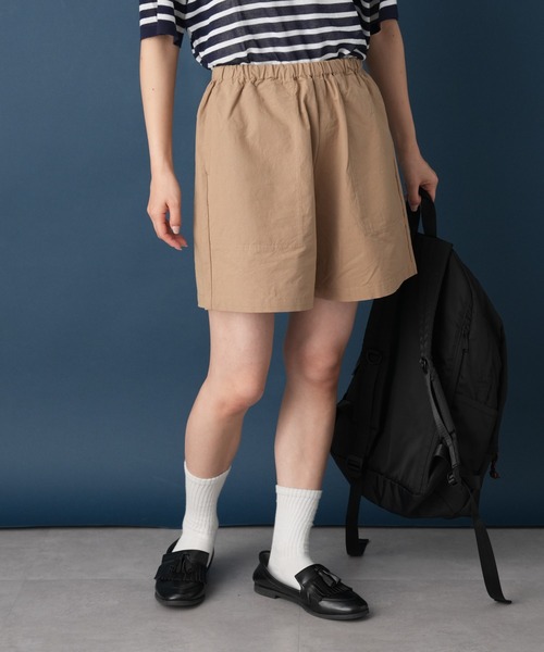 「GEVACO」 ショートパンツ MEDIUM ブラック レディース_画像8