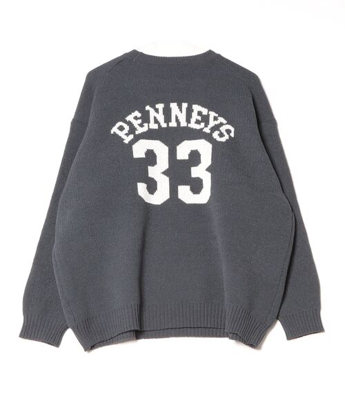 「PENNEYS」 長袖ニット FREE ダークグレー レディース_画像2